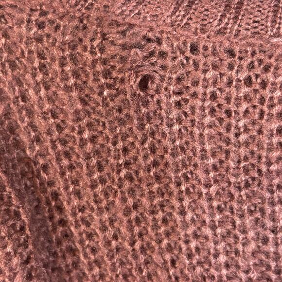 Torrid Turtleneck Knit Sweater Tunic Size 2 Rose Plus Size 2X - Picture 5 of 7